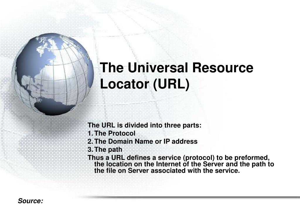 universal resource locator url