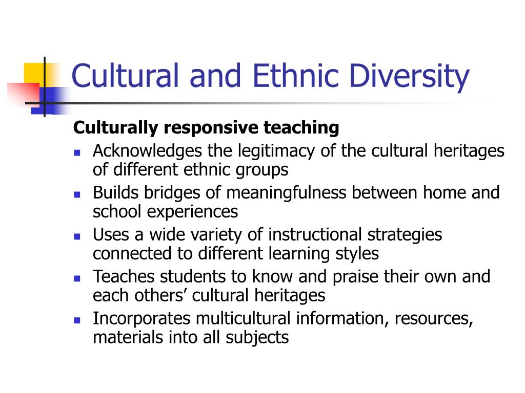 Cultural And Ethnic Diversity 63