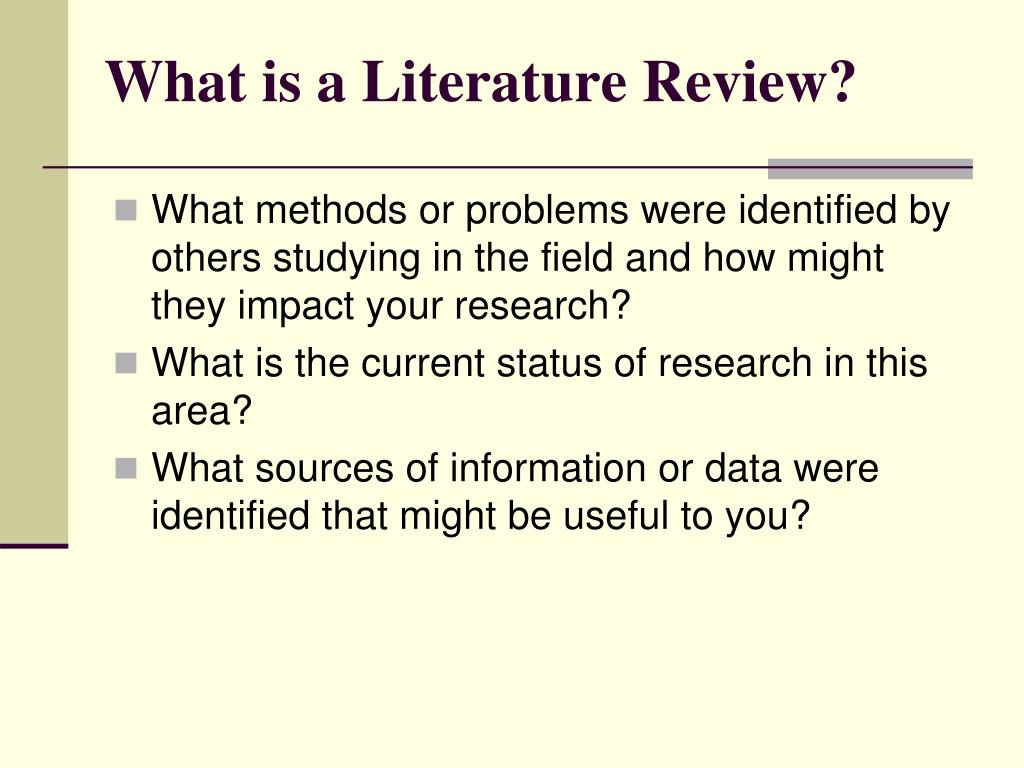 PPT Literature Review And Ethical Issues PowerPoint Presentation ID 