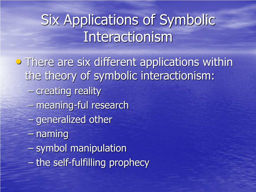 PPT Herbert Mead’s “Symbolic Interactionism” PowerPoint