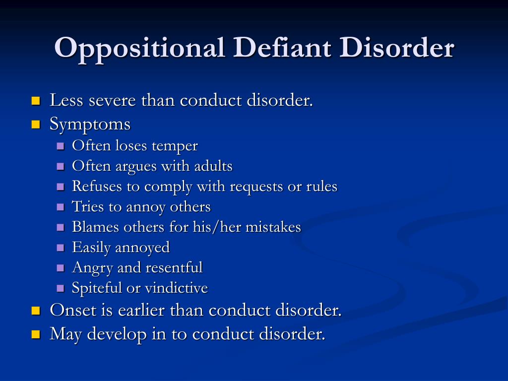 Oppositional Defiance Disorder In Adults 33