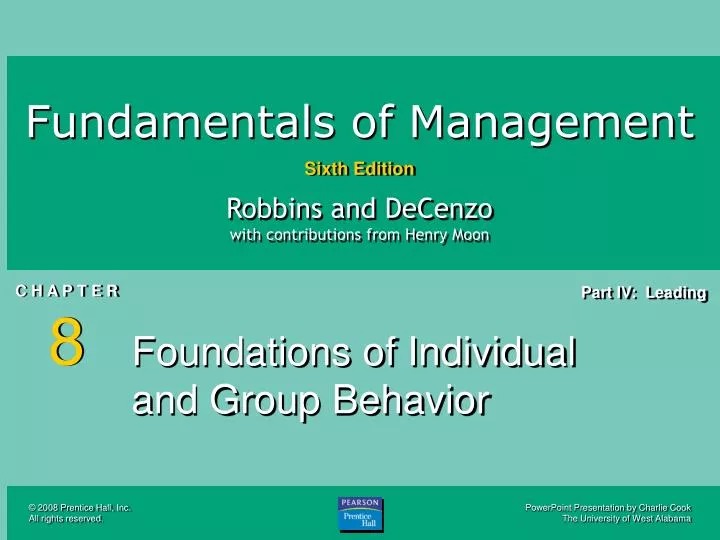 Individual And Group Behavior 115