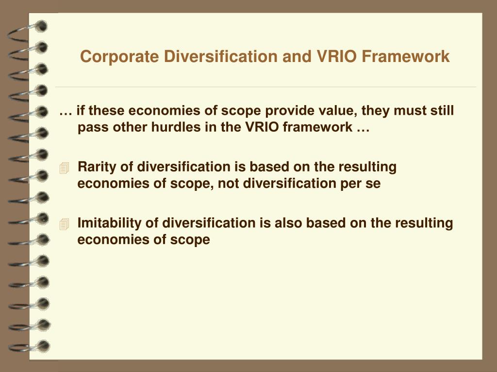 Diversification strategy examples ppt