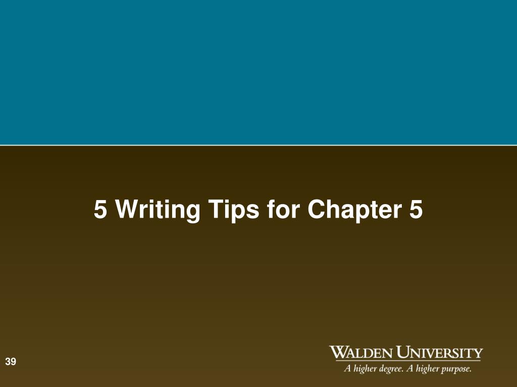 Dissertation chapters qualitative