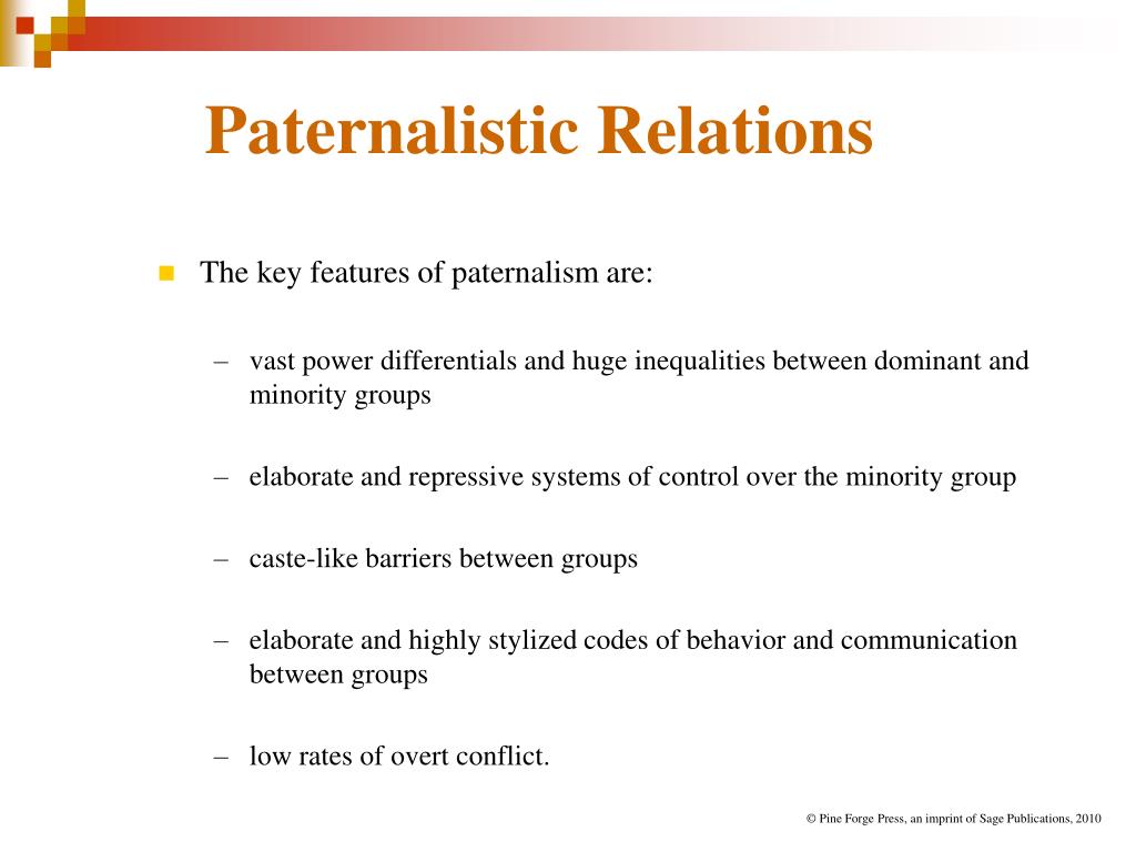 relations between dominant and minority groups