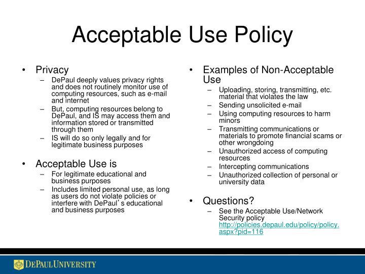 Guest Wireless Acceptable Use Policy Template
