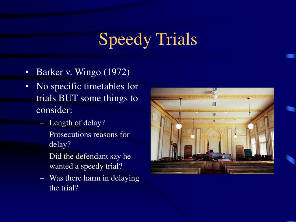 barker v wingo Audio transcription for oral argument - april 11, 1972 in barker v wingo warren e burger: we'll hear arguments next in number 71-5255 barker against wingo. barker v wingo Audio transcription for oral argument - april 11, 1972 in barker v wingo warren e burger: we'll hear arguments next in number 71-5255 barker against wingo.