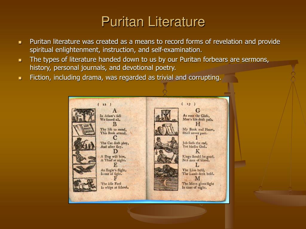 Puritan Literature In American Literature