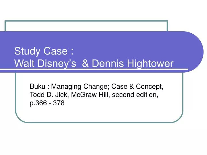 walt disney world case study walt disney world case study