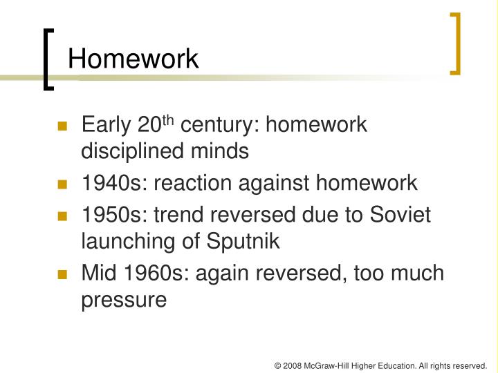 Effects Of Too Much Homework