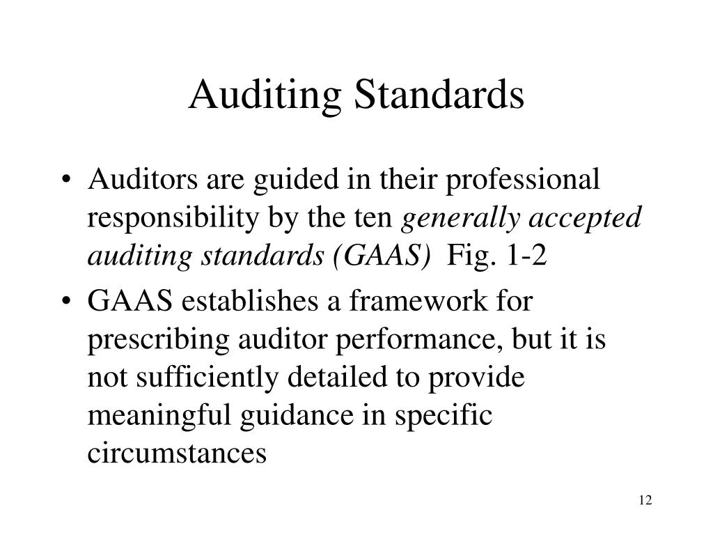 1. generally accepted auditing standards new principles 1. generally accepted auditing standards new principles