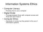 ethics in information systems ethics in information systems