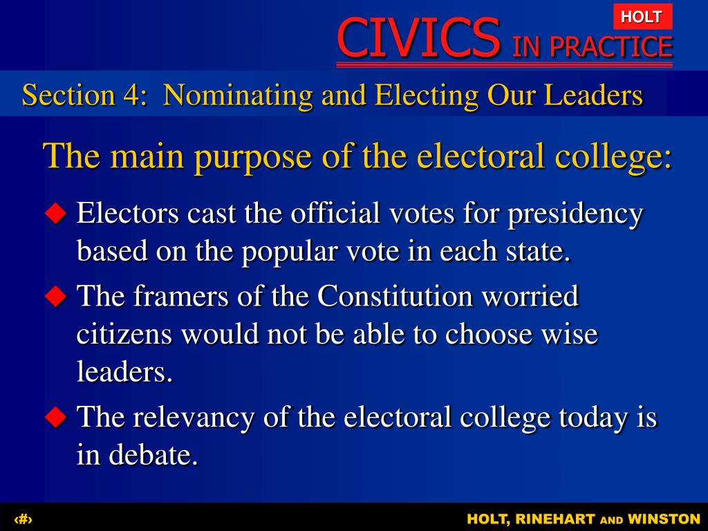 What Was The Original Purpose Of The Electoral College Quizlet What Was The Original Purpose Of The Electoral College Quizlet