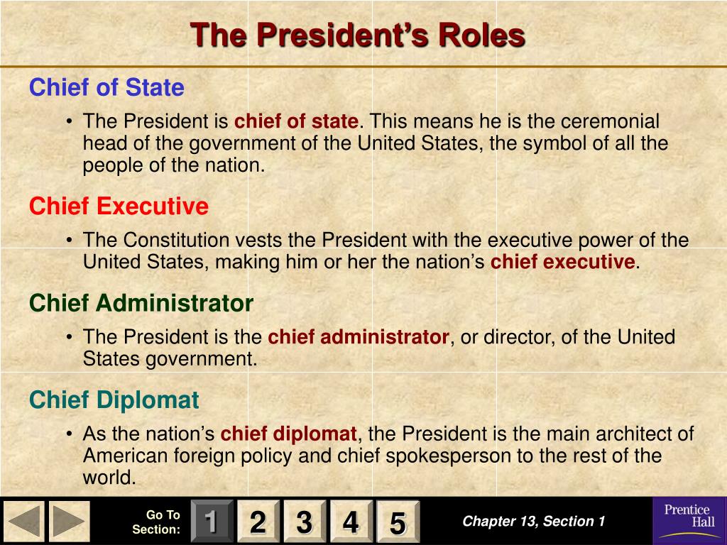 ppt magruder s american government powerpoint presidential roles