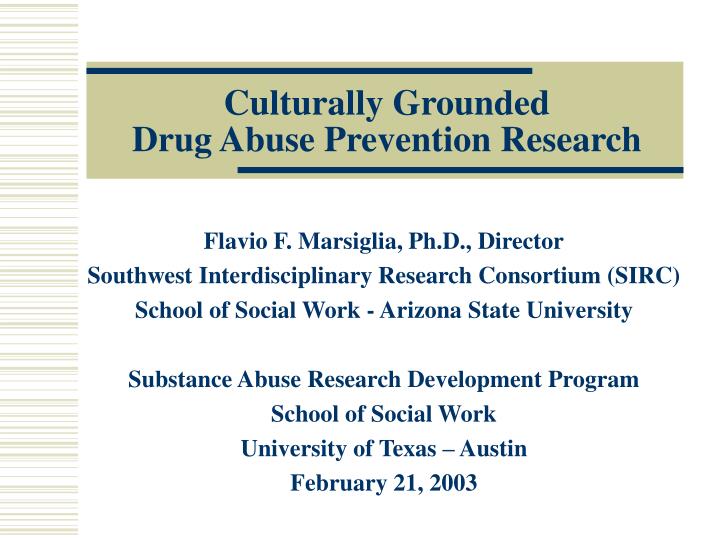 drug prevention research paper drug prevention research paper