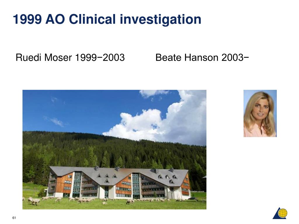 osteosynthesis sec. ao The ao/asif foundation, located in davos, switzerland, is the preeminent organization dedicated to providing state-of-the-art treatment for fractures and spine diseases for patients worldwide through training, education and research. osteosynthesis sec. ao The ao/asif foundation, located in davos, switzerland, is the preeminent organization dedicated to providing state-of-the-art treatment for fractures and spine diseases for patients worldwide through training, education and research.