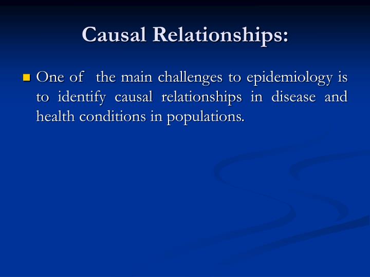 why are causal relationships important
