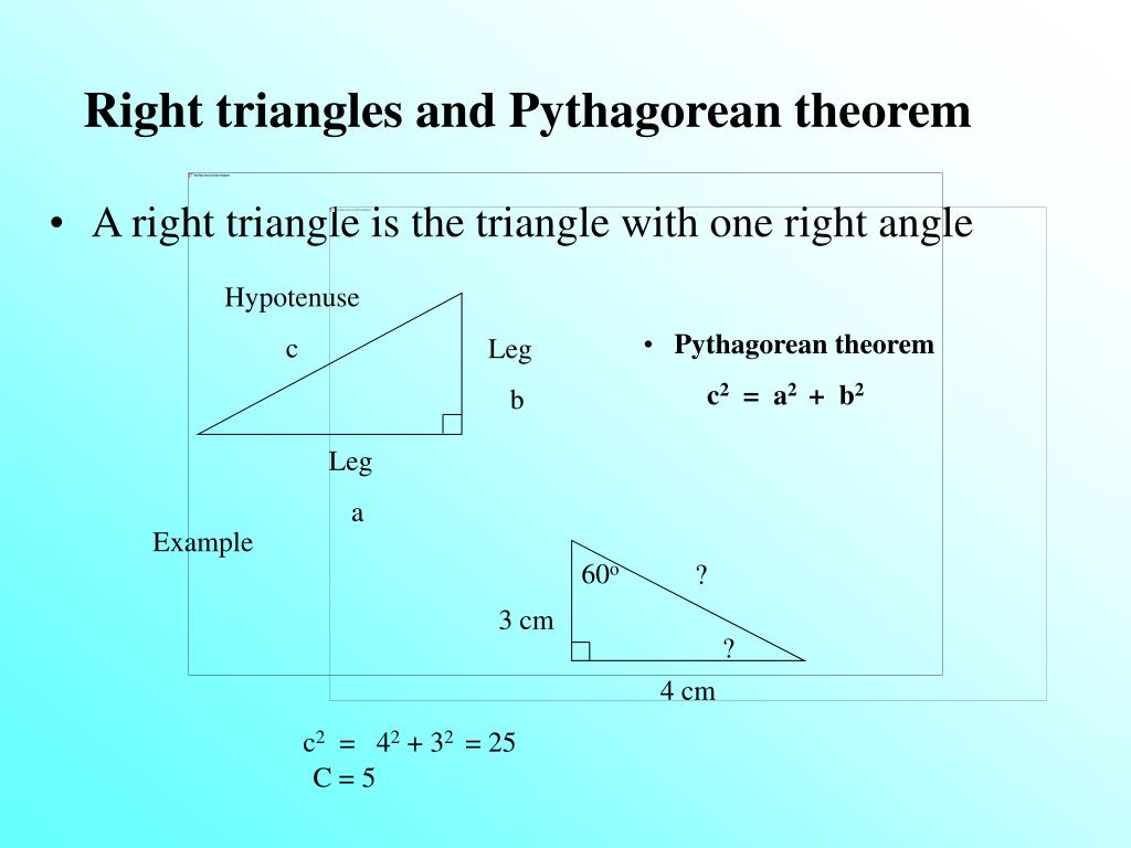 PPT - Chapter 10 Congruent and Similar Triangles PowerPoint An Isosceles Right Triangle Has Leg Lengths Of 4 Centimeters