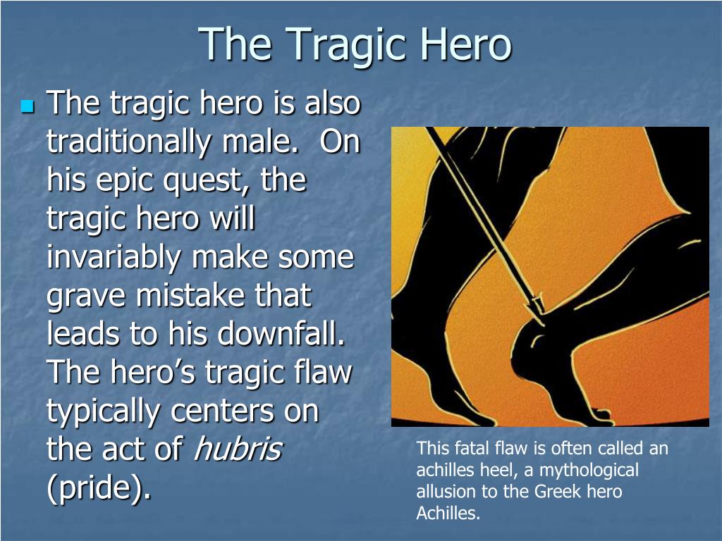 PPT The Epic The Epic Hero And The Tragic Hero PowerPoint 