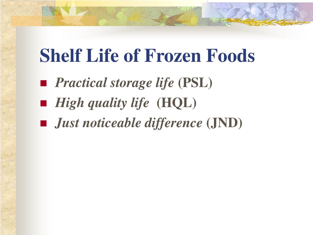 PPT Chpter 6 FREEZING AND FROZEN FOOD STORAGE PowerPoint Presentation ID 310375 PPT Chpter 6 FREEZING AND FROZEN FOOD STORAGE PowerPoint Presentation ID 310375