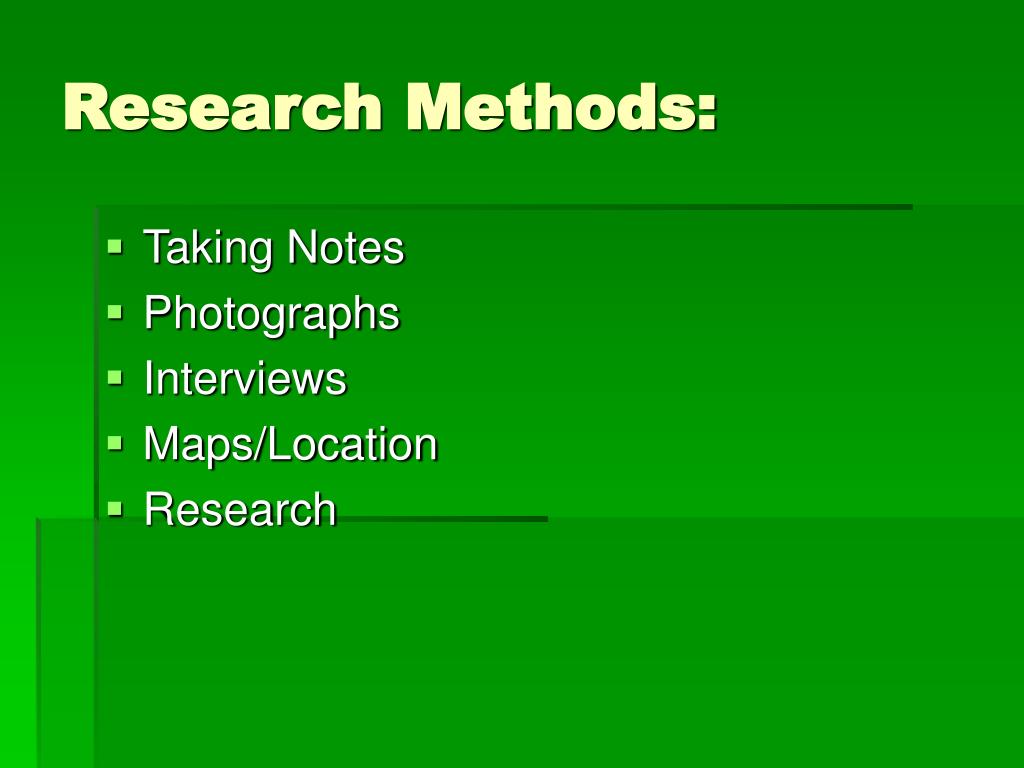methods of research and thesis writing methods of research and thesis writing