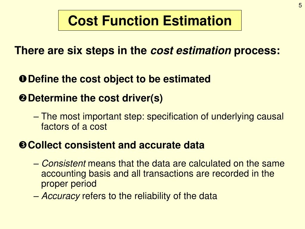 PPT - Cost Estimation PowerPoint Presentation - ID:310772