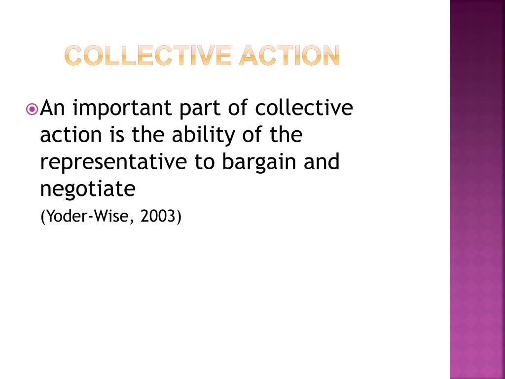 collective action