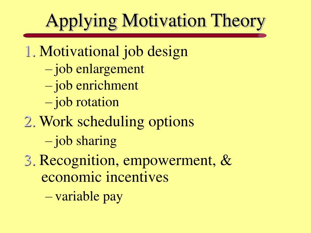toward a theory of task motivation and incentive The first section of this paper introduces a set of constructs, develops a cognitive model of motivation, and derives specific propositions for the case of achievement motivation the model describes functional relationships among expectancies, instrumentalities, incentive values, and valences, each . toward a theory of task motivation and incentive The first section of this paper introduces a set of constructs, develops a cognitive model of motivation, and derives specific propositions for the case of achievement motivation the model describes functional relationships among expectancies, instrumentalities, incentive values, and valences, each .