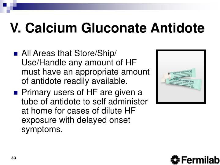 potassium antidote calcium gluconate