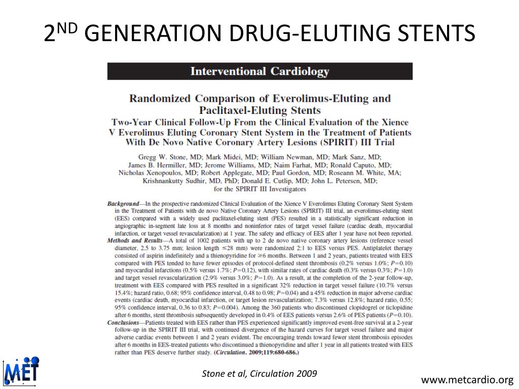 second generation drug eluting stents essay second generation drug eluting stents essay