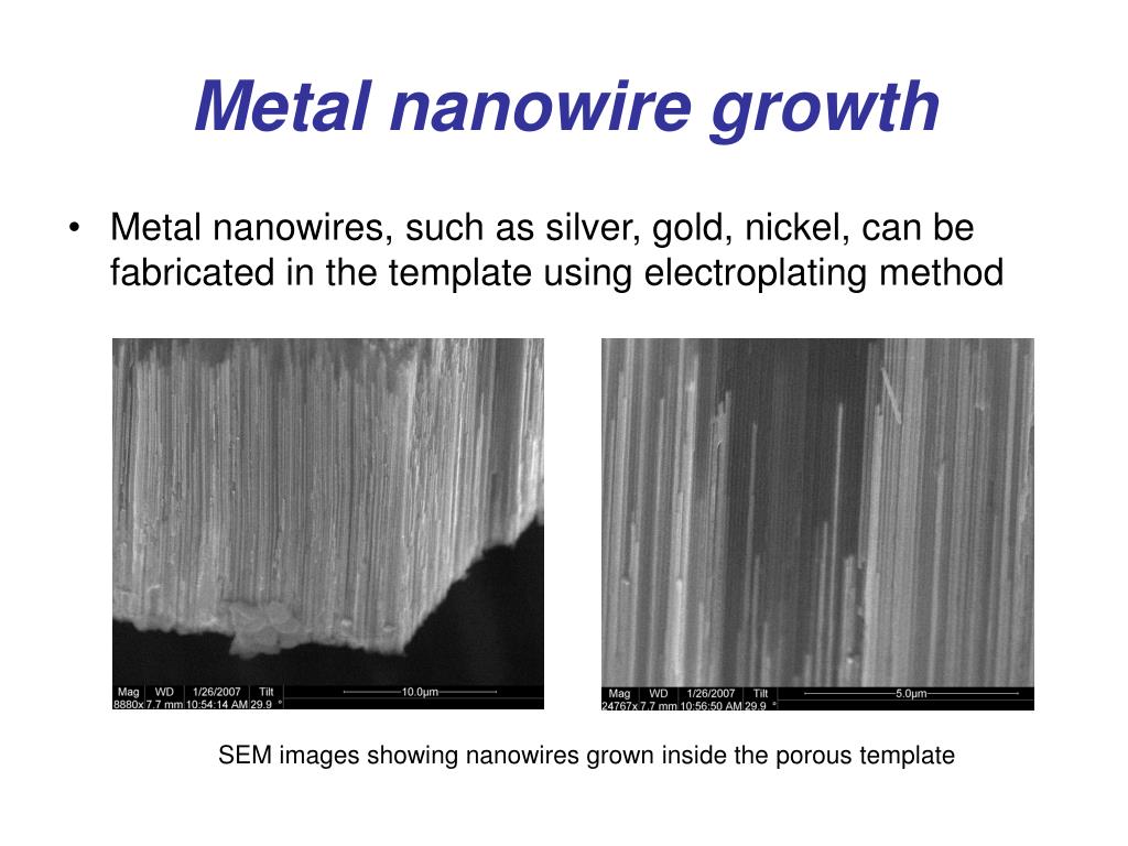 Ppt Nanowire Fabrication Based On Porous Alumina Template Powerpoint Presentation Id 321509 Porous Alumina Template