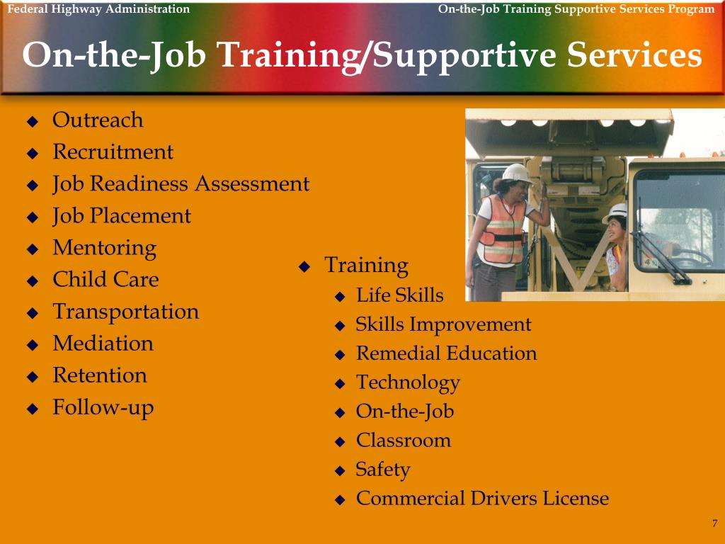 P. a unemployment job training programs