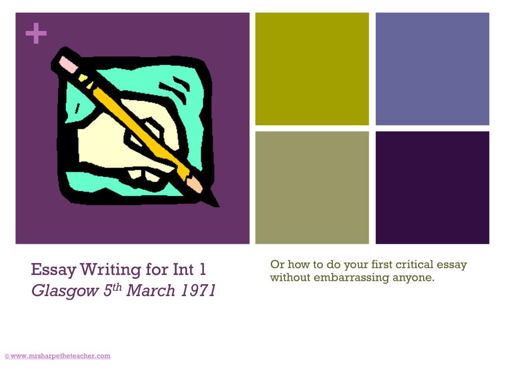 Glasgow 5th march 1971 critical essay writing