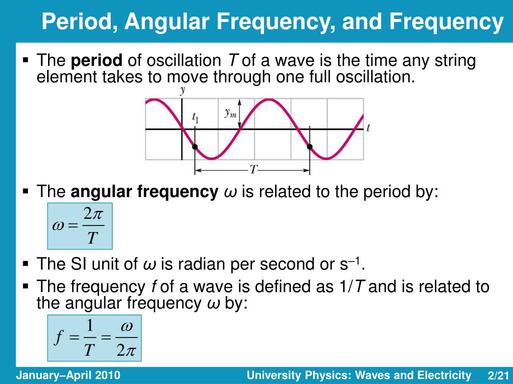 How To Calculate Frequency And Period Haiper