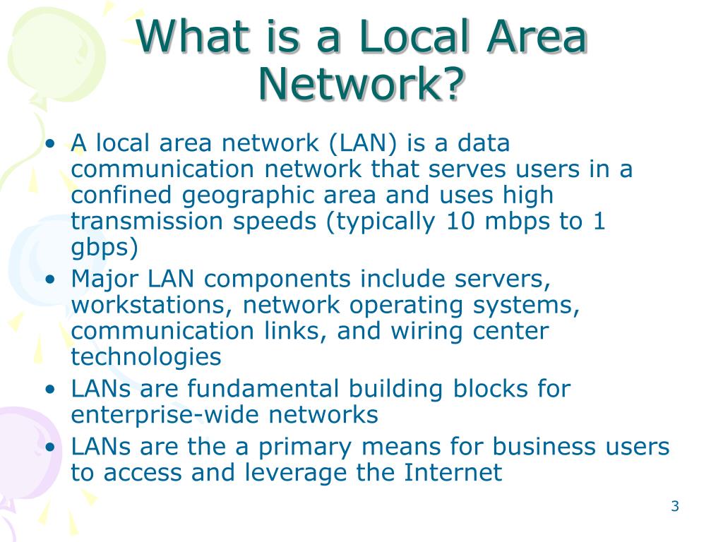 PPT Chapter 7 Introduction To Local Area Networks PowerPoint 