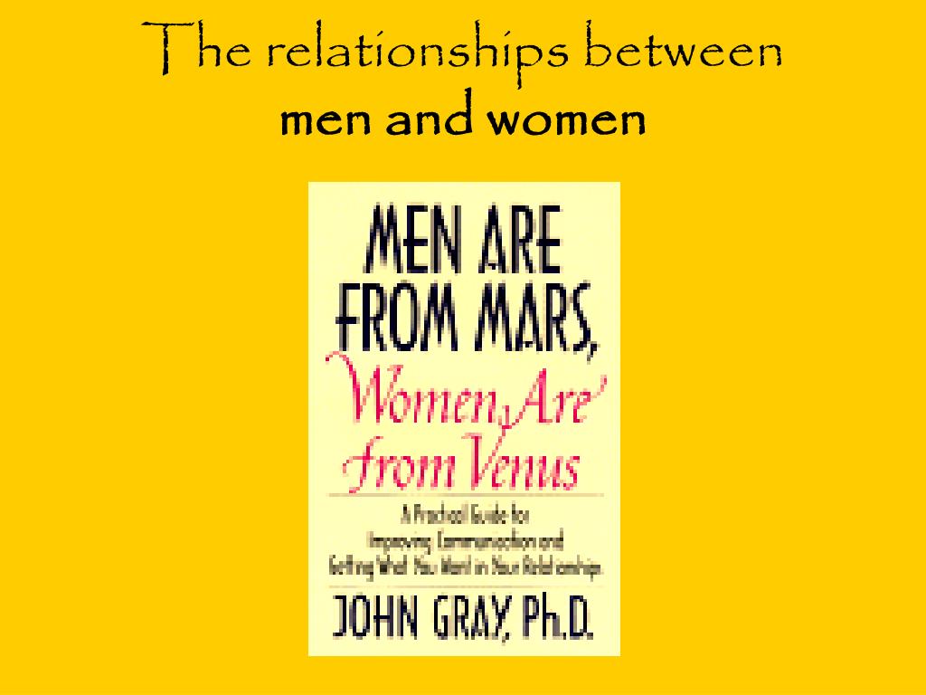 relationships between men and women in the Older woman/younger man relationships almost one-third of women between ages 40 and 69 are dating younger men (defined as 10 or more years younger. relationships between men and women in the Older woman/younger man relationships almost one-third of women between ages 40 and 69 are dating younger men (defined as 10 or more years younger.