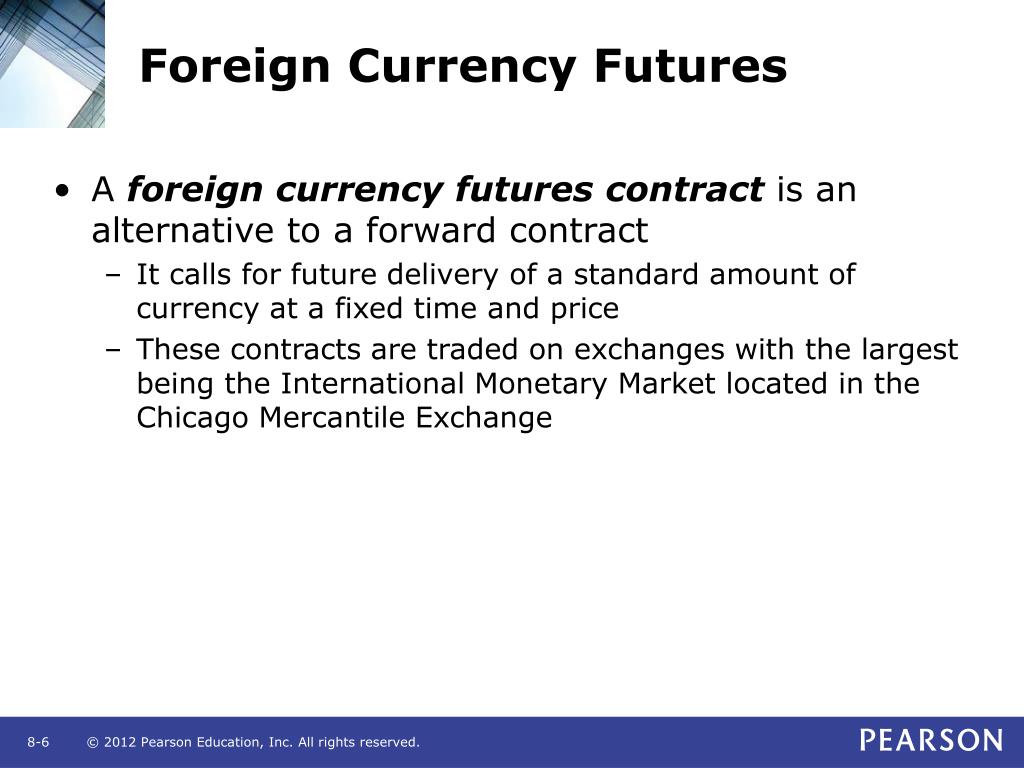 foreign currency futures and options