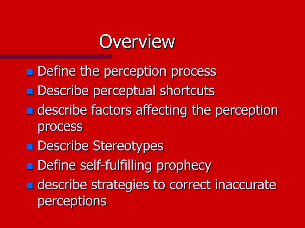 self perception definition self perception definition