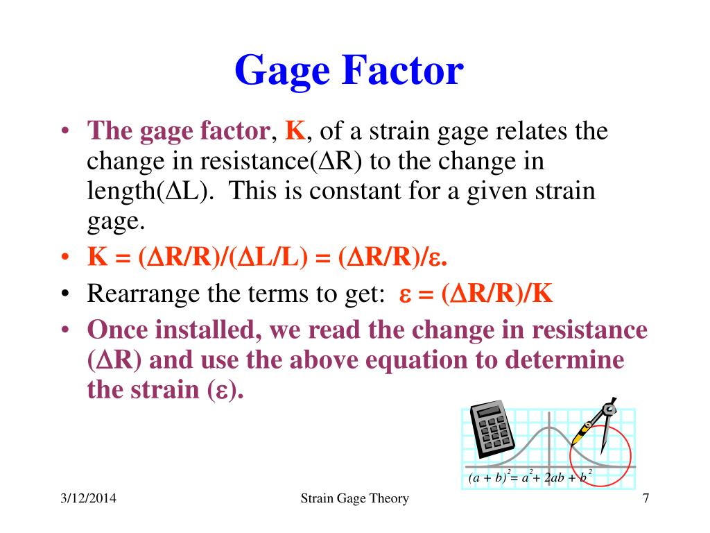 PPT Strain Gage Theory PowerPoint Presentation ID350505