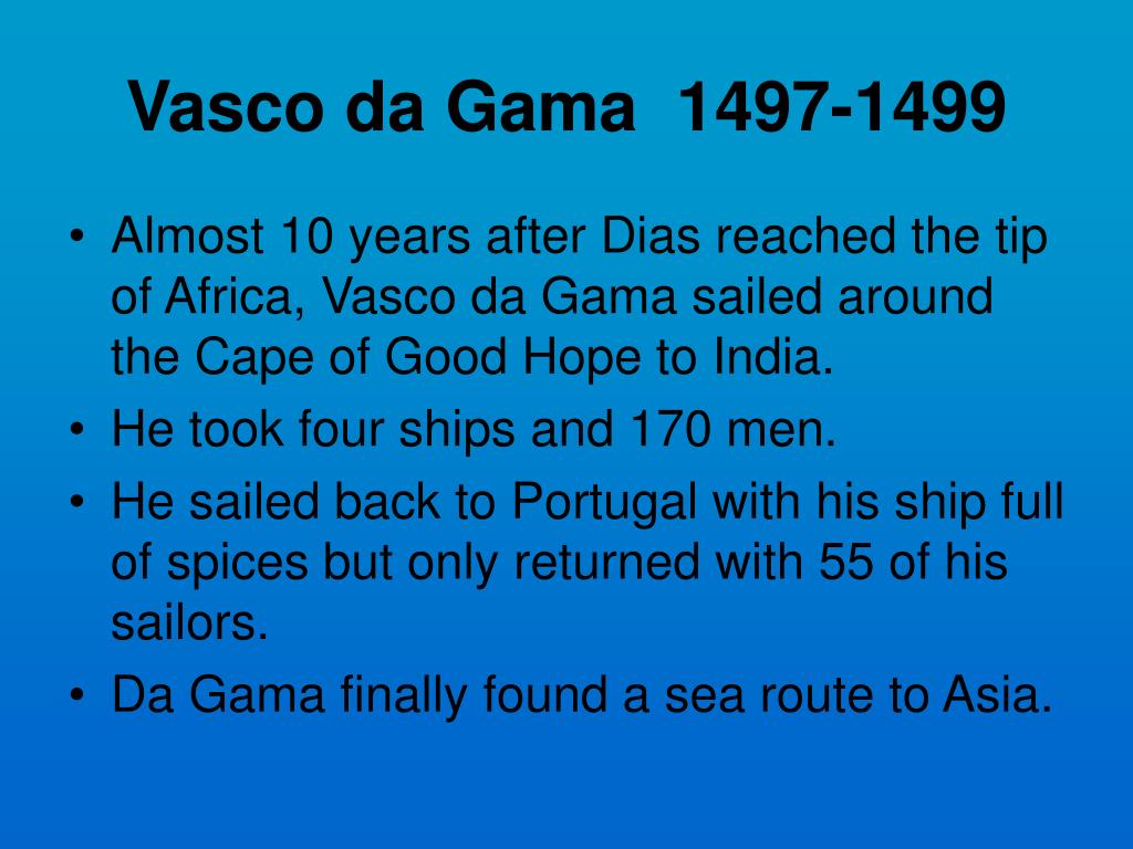 what did vasco da gama want to discover what did vasco da gama want to discover