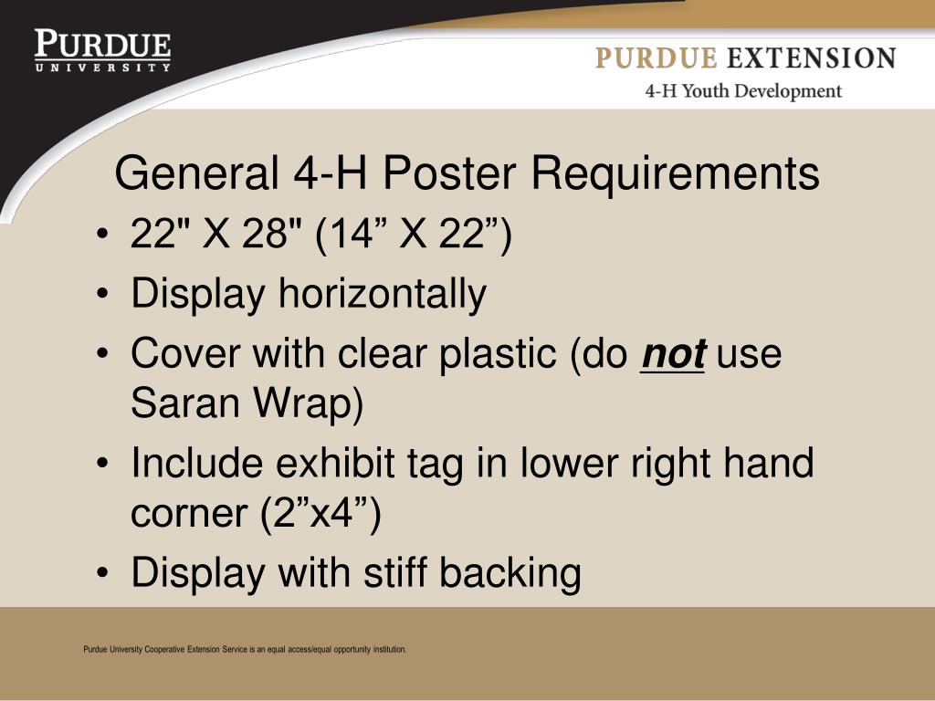 PPT How To Make A Great 4 H Poster PowerPoint Presentation ID 369156