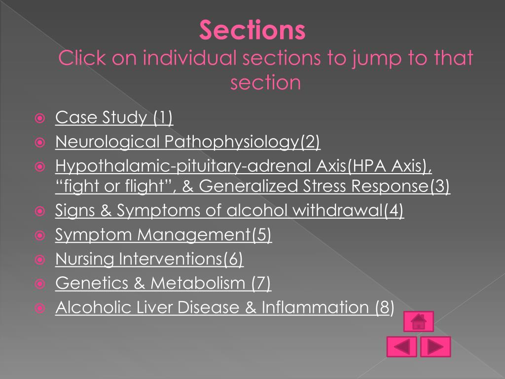 etoh withdrawal case study etoh withdrawal case study