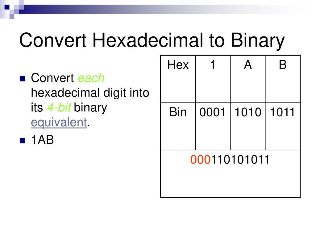 binary to decimal converter