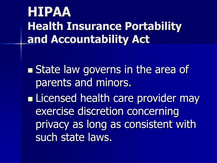 health insurance portability and accountability act Health insurance portability and accountability act (hipaa) (pdf): aoa receives health care fraud and abuse control (hcfac) funding as authorized by the health insurance portability and accountability act (hipaa) of 1996 the hcfac funds, which are received from the medicare trust fund, are used to support senior medicare patrol infrastructure. health insurance portability and accountability act Health insurance portability and accountability act (hipaa) (pdf): aoa receives health care fraud and abuse control (hcfac) funding as authorized by the health insurance portability and accountability act (hipaa) of 1996 the hcfac funds, which are received from the medicare trust fund, are used to support senior medicare patrol infrastructure.