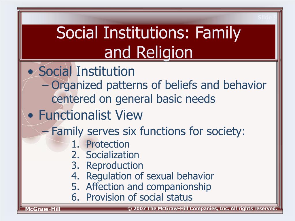 social institutions family education and religion Social institutions: family, religion, education, politics/government learn with flashcards, games, and more for free. social institutions family education and religion Social institutions: family, religion, education, politics/government learn with flashcards, games, and more for free.