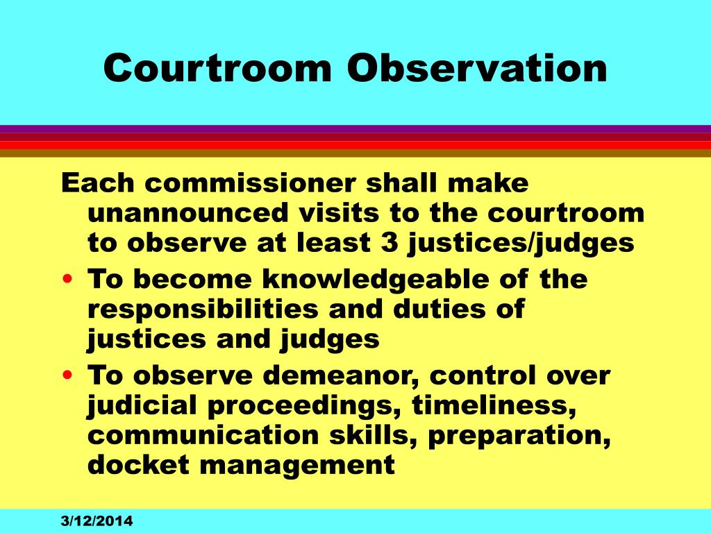 courtroom observsation Applicants for state-level interpreter designation must complete 20 hours of courtroom observation as a prerequisite to applying for designation in. courtroom observsation Applicants for state-level interpreter designation must complete 20 hours of courtroom observation as a prerequisite to applying for designation in.