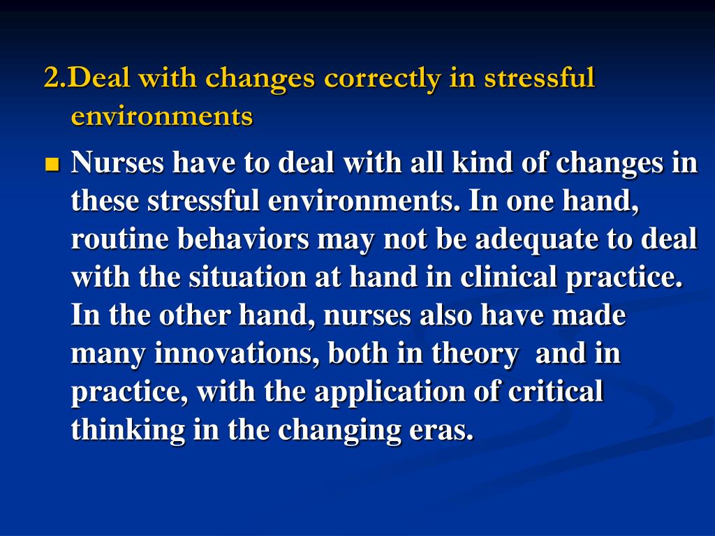 critical thinking and clinical decision making in nursing critical thinking and clinical decision making in nursing