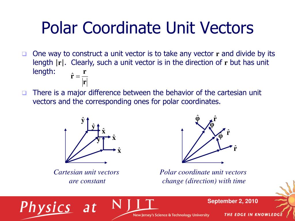 PPT - Physics 430: Lecture 2 Newton’s 2 nd Law in Cartesian and Polar