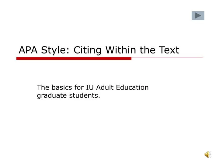 How To Cite Author Within Essay