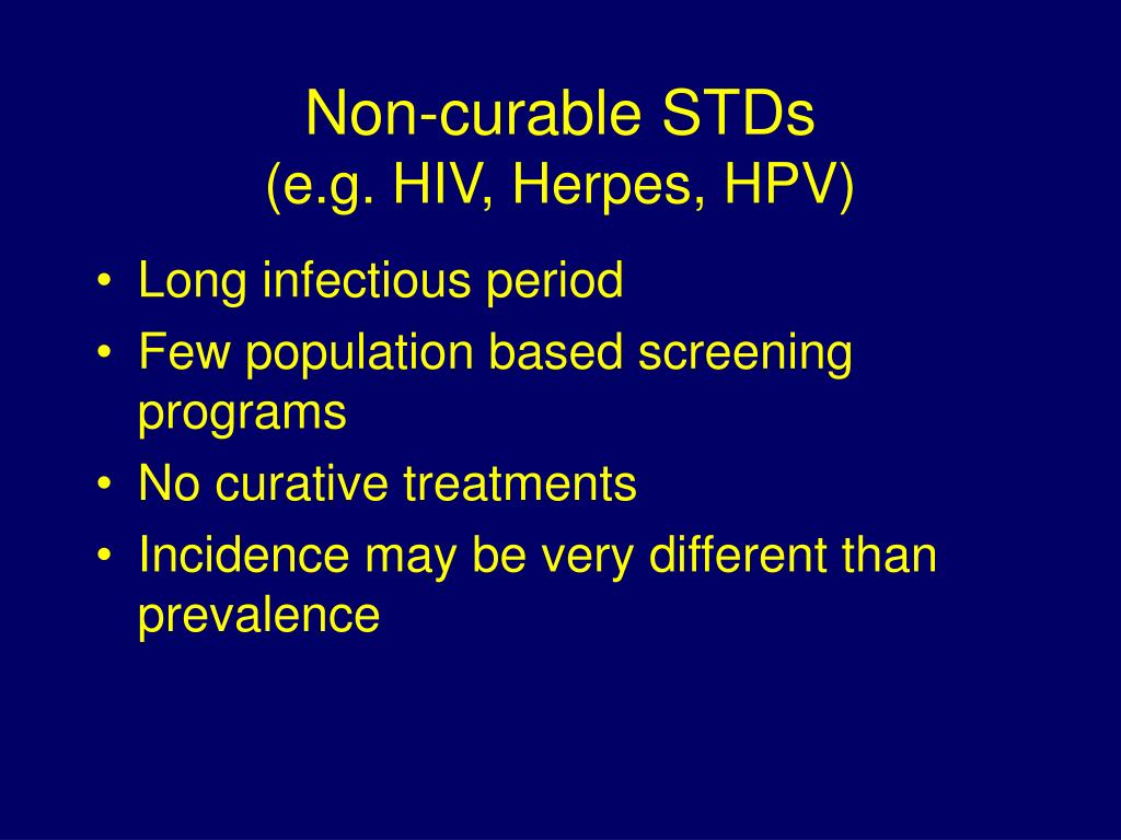 PPT - Curable versus incurable STDs PowerPoint Presentation - ID:3917391024 x 768